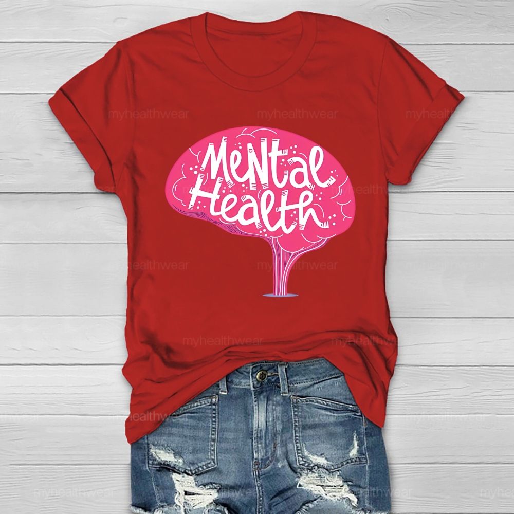 Mental Health Brain Healthwear T-shirt