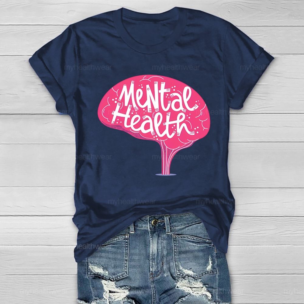 Mental Health Brain Healthwear T-shirt