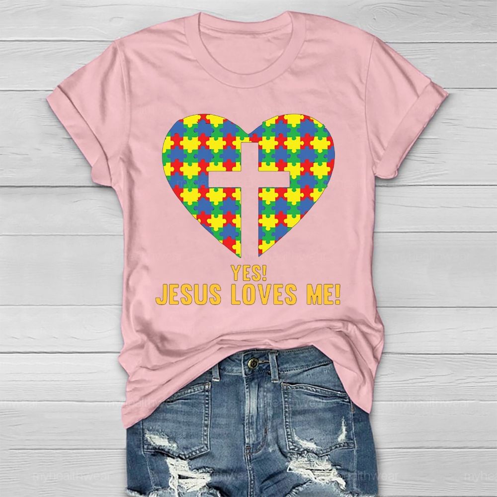 Yes Jesus Loves Me Healthwear T-shirt