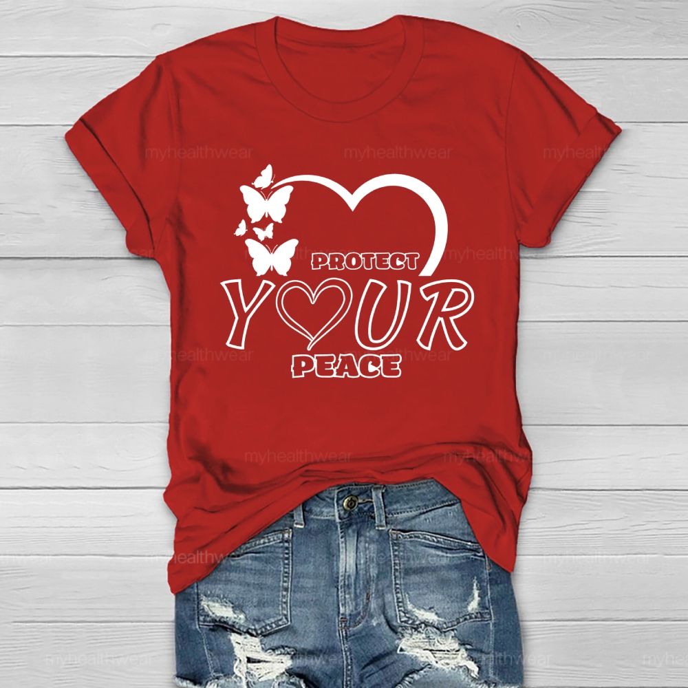 Protect Your Peace Healthwear T-shirt