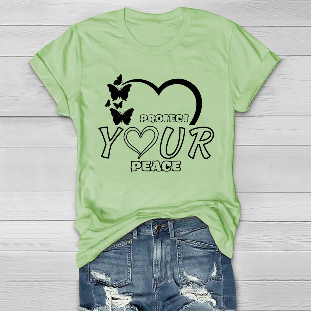 Protect Your Peace Healthwear T-shirt