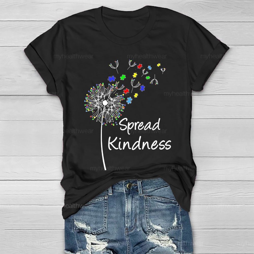 Spread Kindness Dandelion Healthwear T-shirt