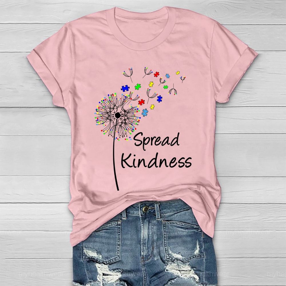 Spread Kindness Dandelion Healthwear T-shirt
