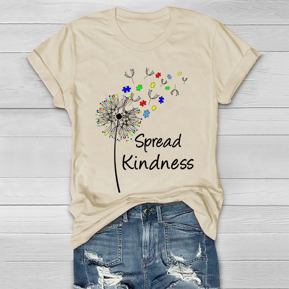 Spread Kindness Dandelion Healthwear T-shirt