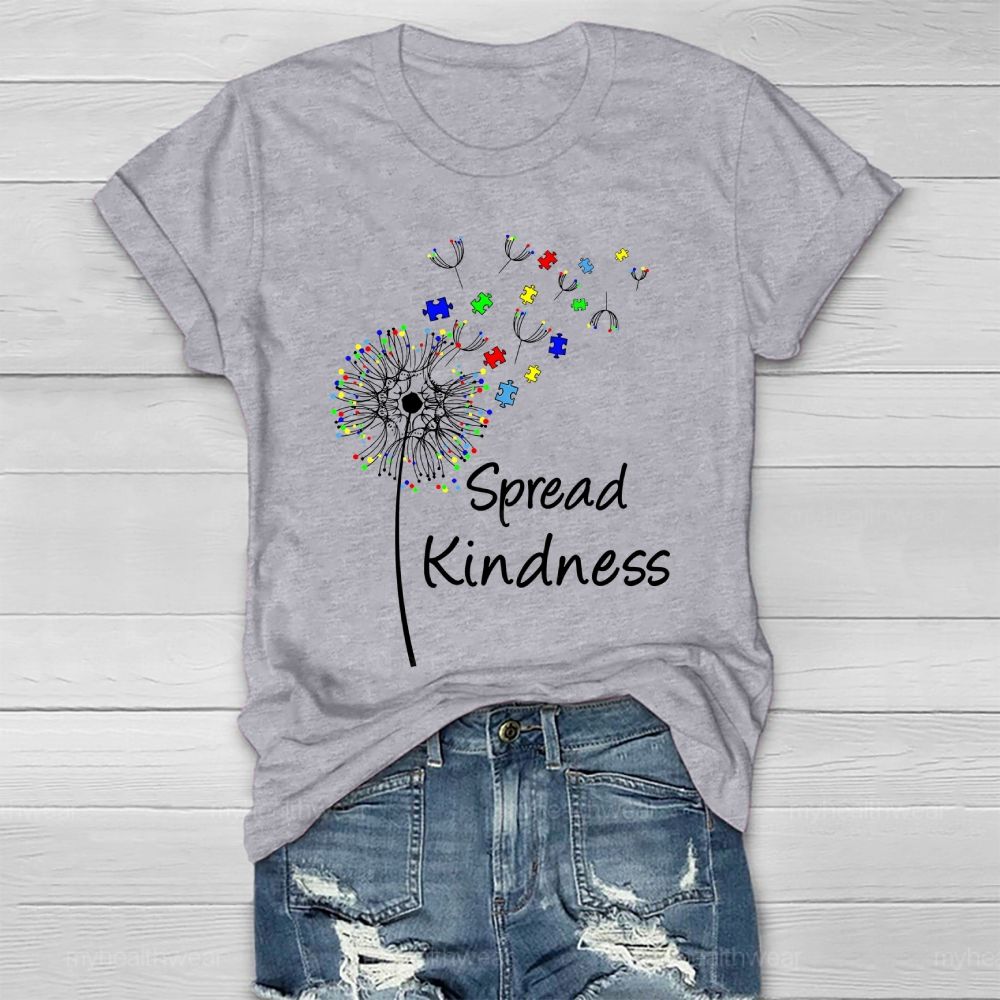 Spread Kindness Dandelion Healthwear T-shirt