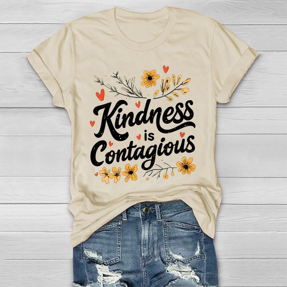Kindness Is Contagious Healthwear T-shirt