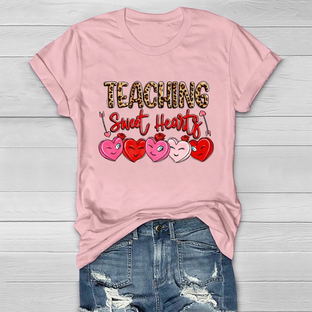 Teaching Sweet Heart Healthwear T-shirt