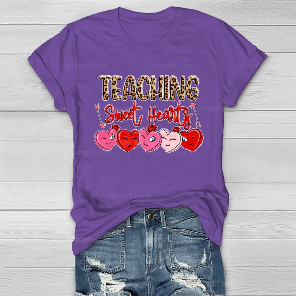 Teaching Sweet Heart Healthwear T-shirt
