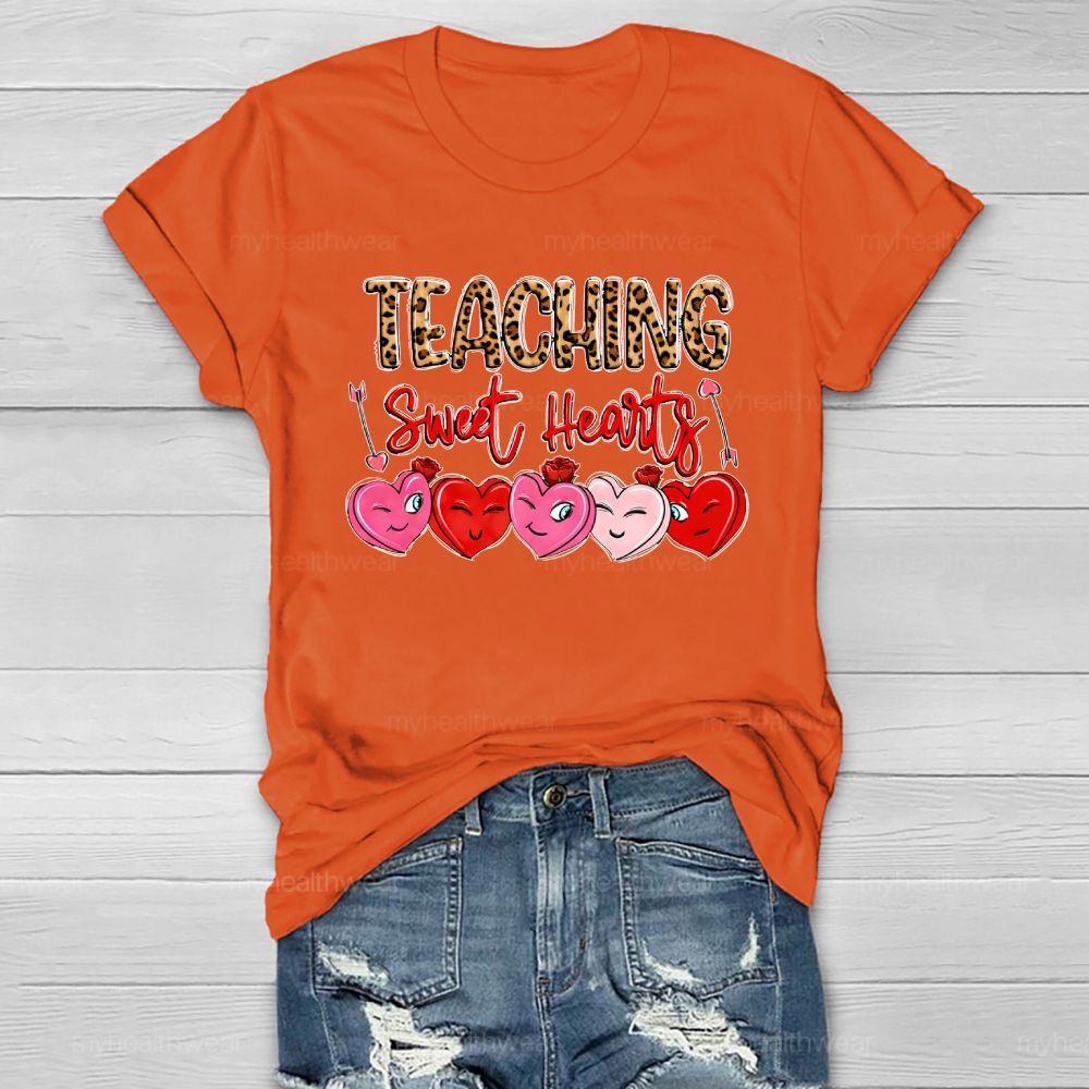 Teaching Sweet Heart Healthwear T-shirt