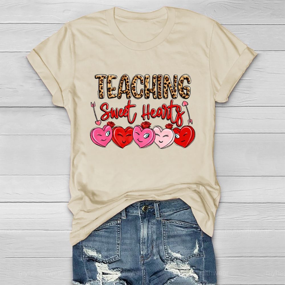 Teaching Sweet Heart Healthwear T-shirt