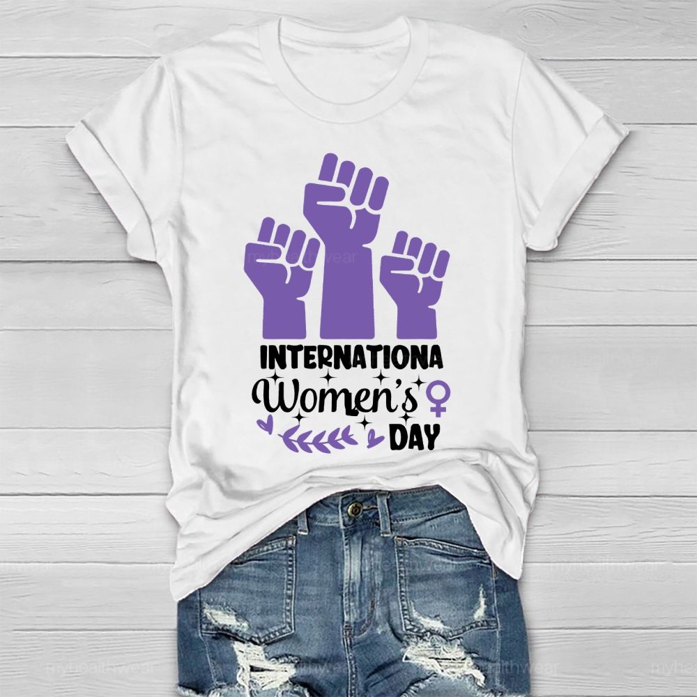 International Women's Day Healthwear T-shirt