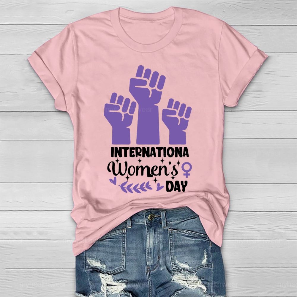 International Women's Day Healthwear T-shirt