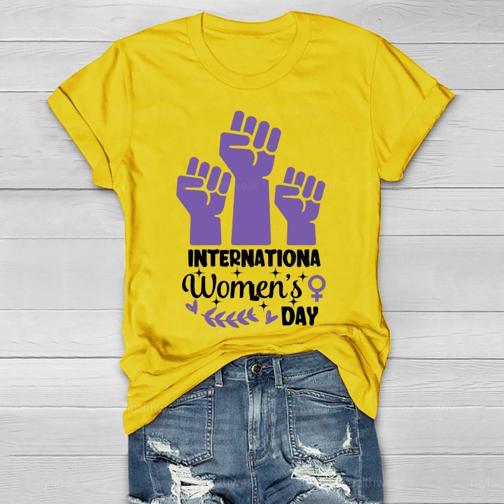 International Women's Day Healthwear T-shirt