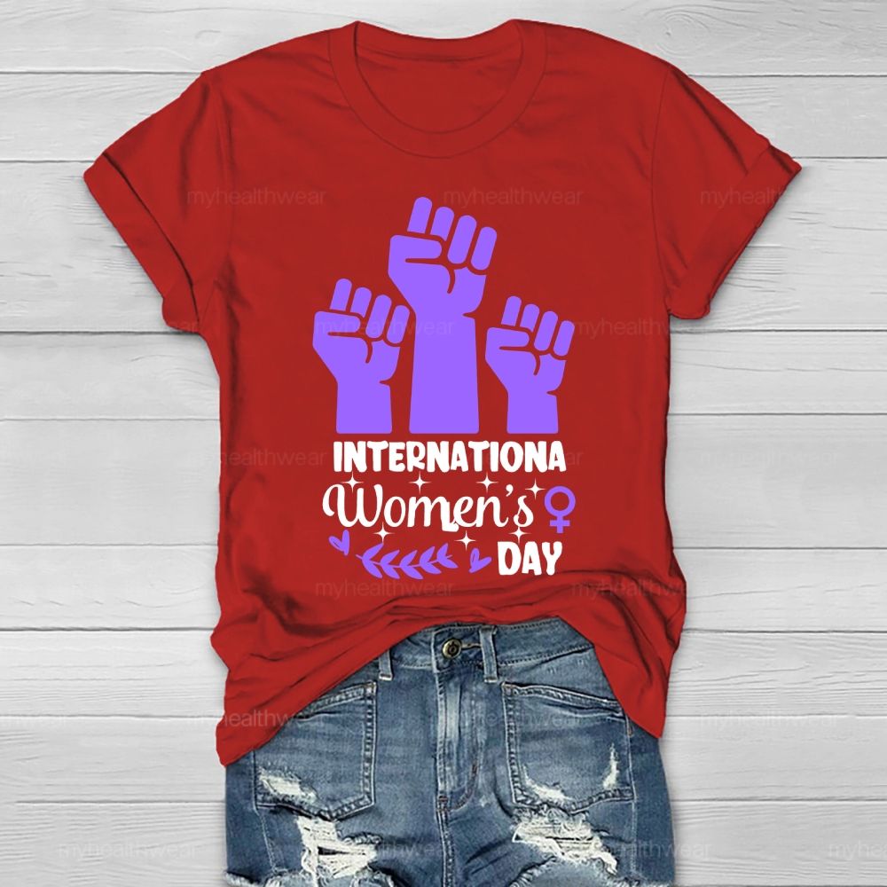 International Women's Day Healthwear T-shirt