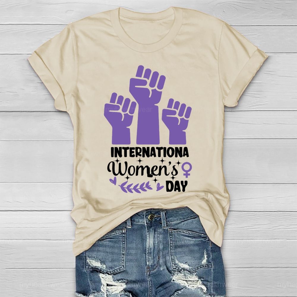International Women's Day Healthwear T-shirt