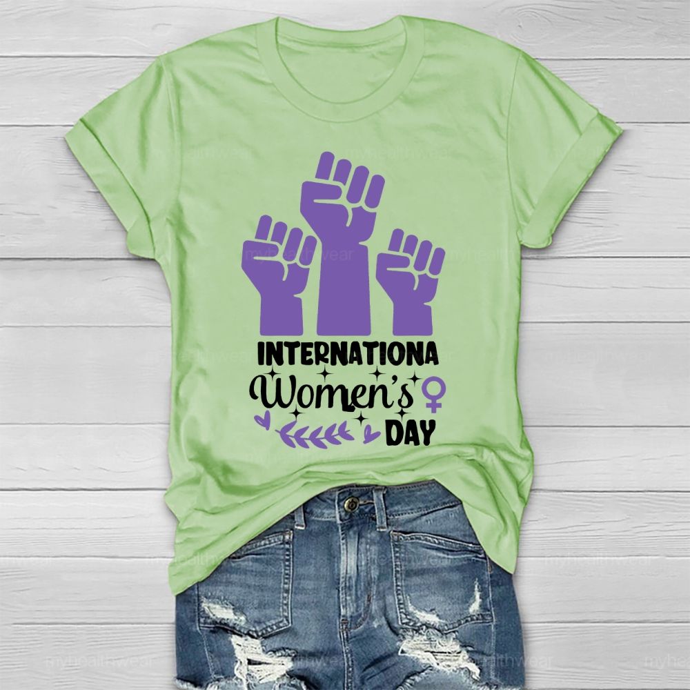 International Women's Day Healthwear T-shirt