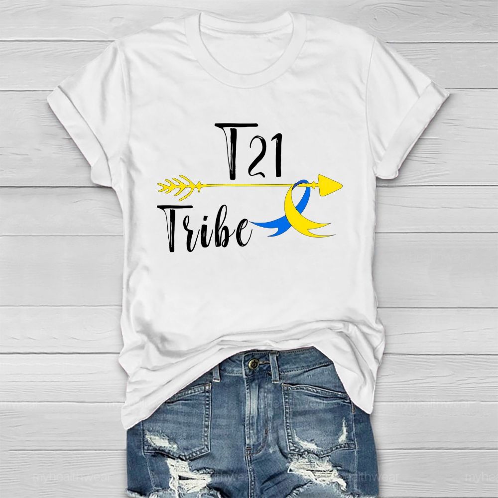 T21 Tribe Down Syndrome Healthwear T-shirt