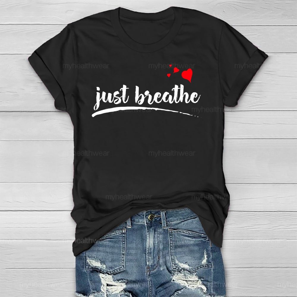 Just Breathe Healthwear T-shirt