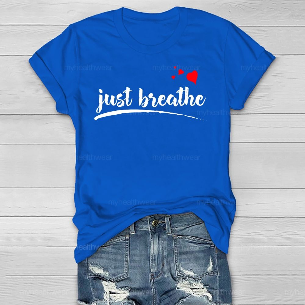 Just Breathe Healthwear T-shirt