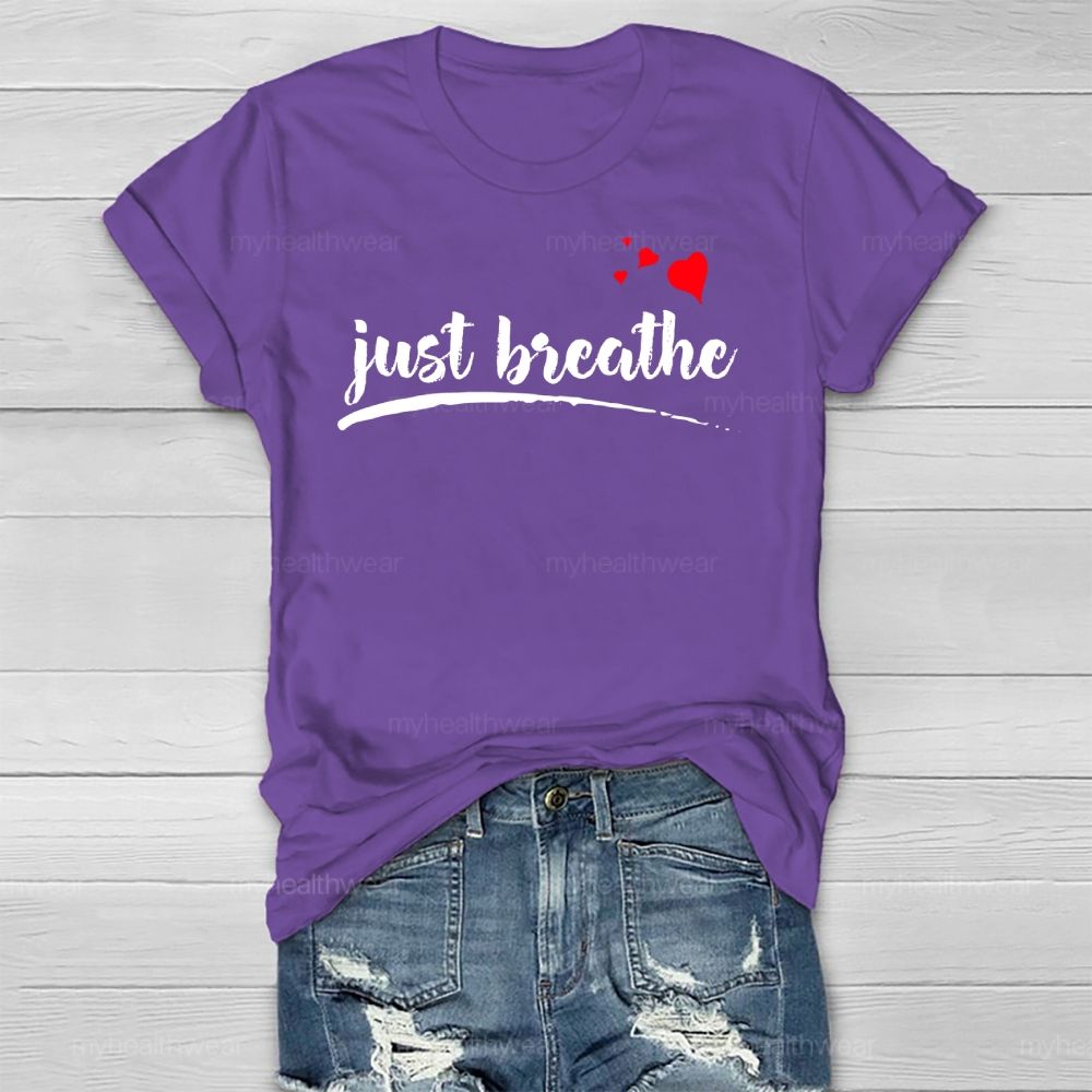 Just Breathe Healthwear T-shirt