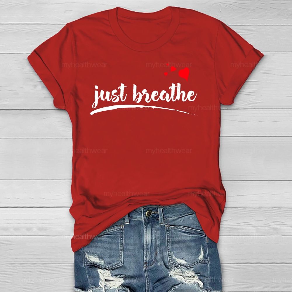 Just Breathe Healthwear T-shirt