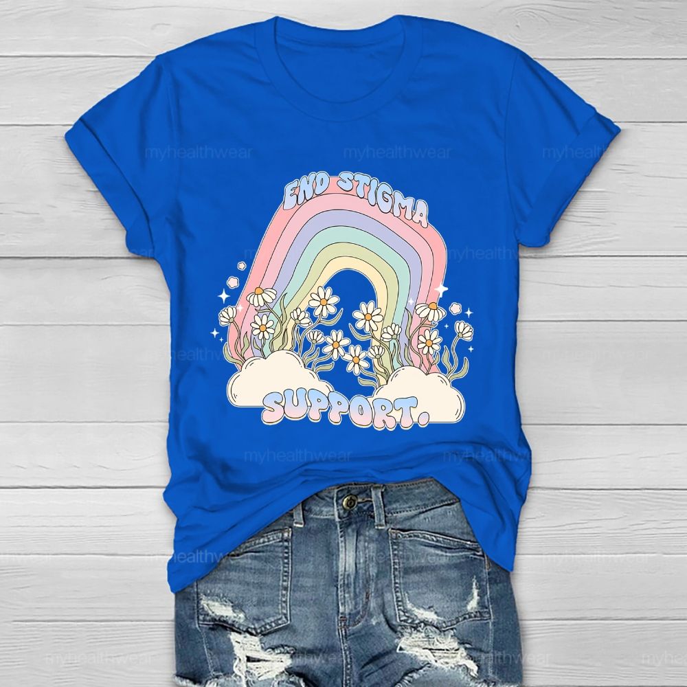 End Stigma Support  Healthwear T-shirt