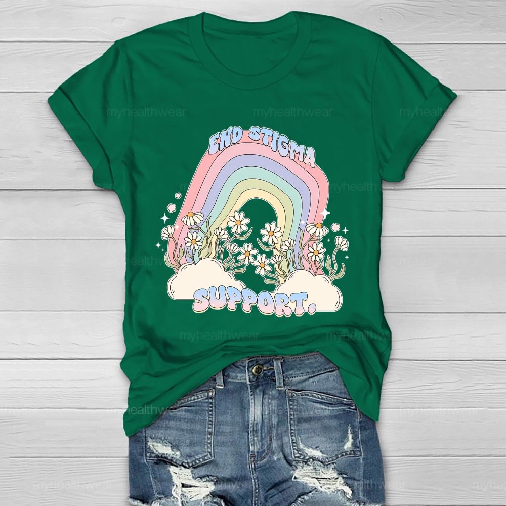 End Stigma Support  Healthwear T-shirt