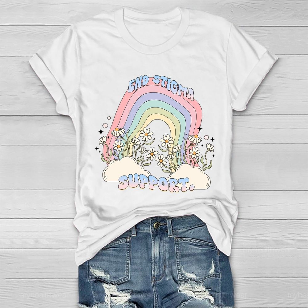 End Stigma Support  Healthwear T-shirt