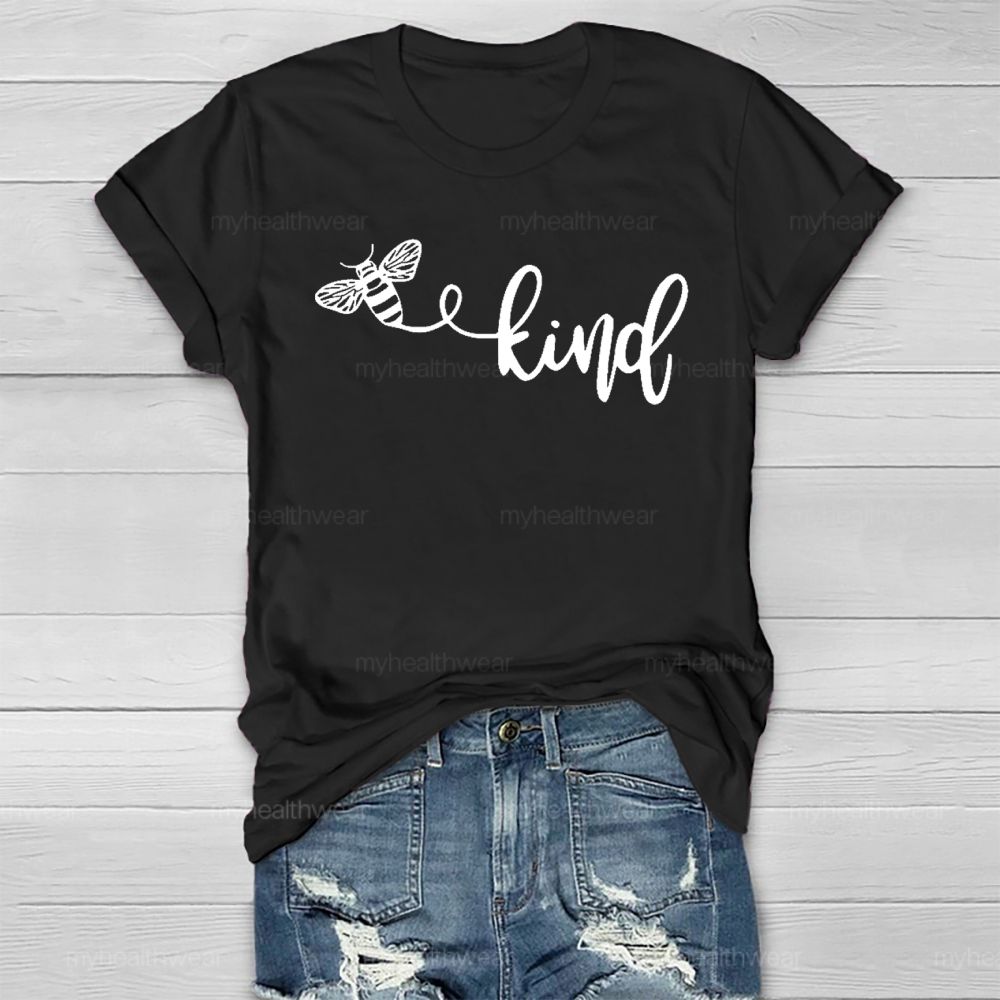 Bee Kind  Graphic Healthwear T-shirt