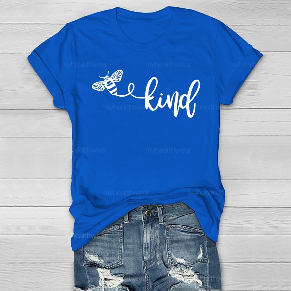 Bee Kind  Graphic Healthwear T-shirt