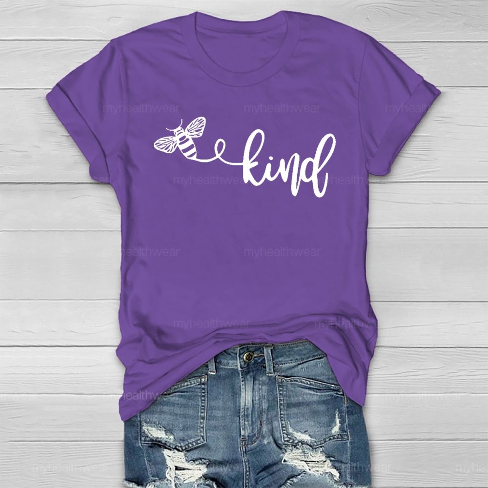 Bee Kind  Graphic Healthwear T-shirt