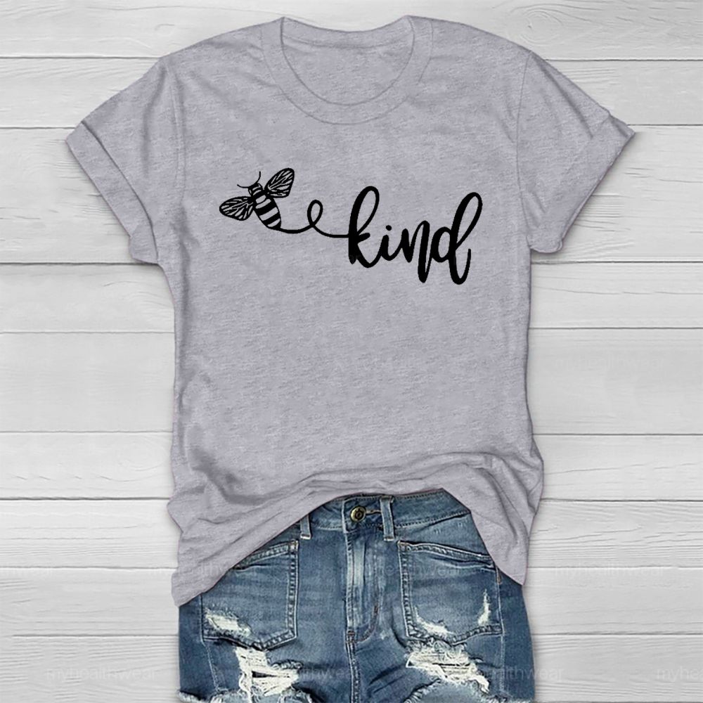 Bee Kind  Graphic Healthwear T-shirt