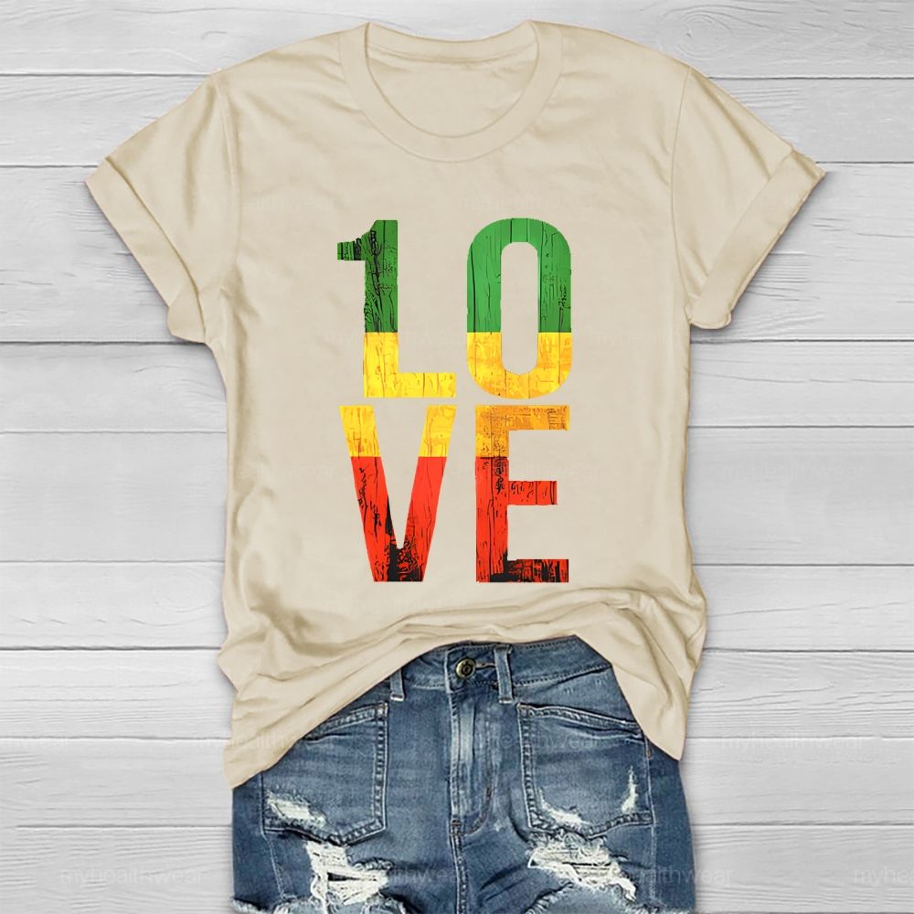 Black History Love Healthwear T-shirt