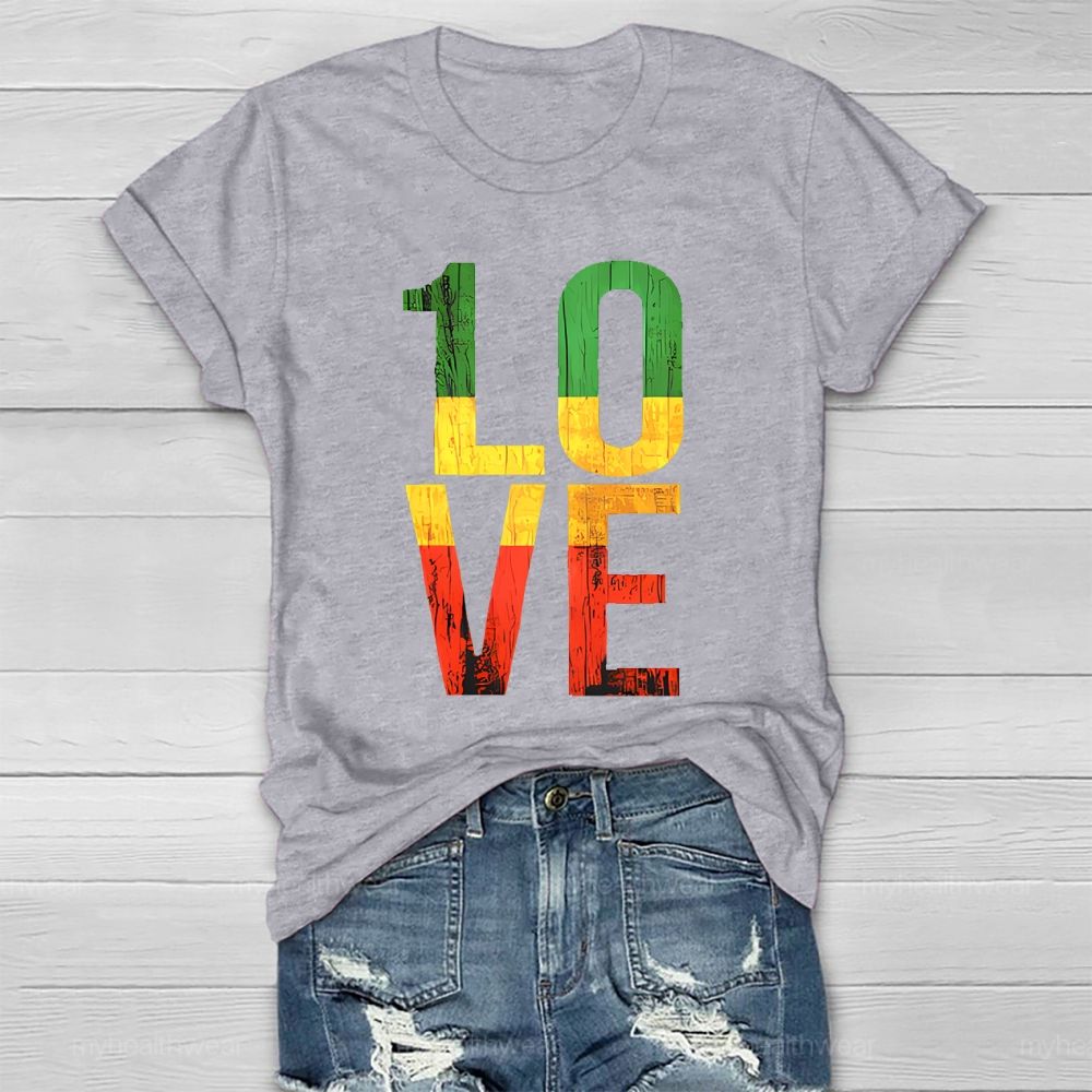 Black History Love Healthwear T-shirt