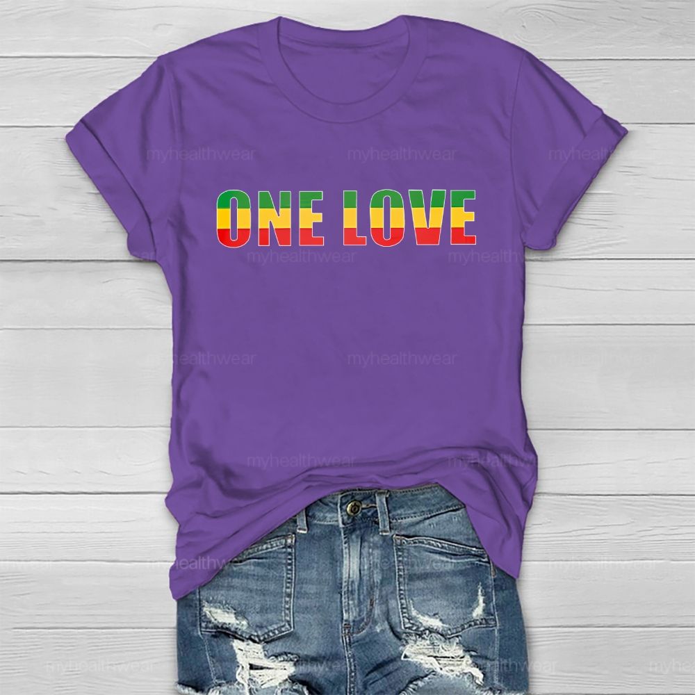One Love Healthwear T-shirt