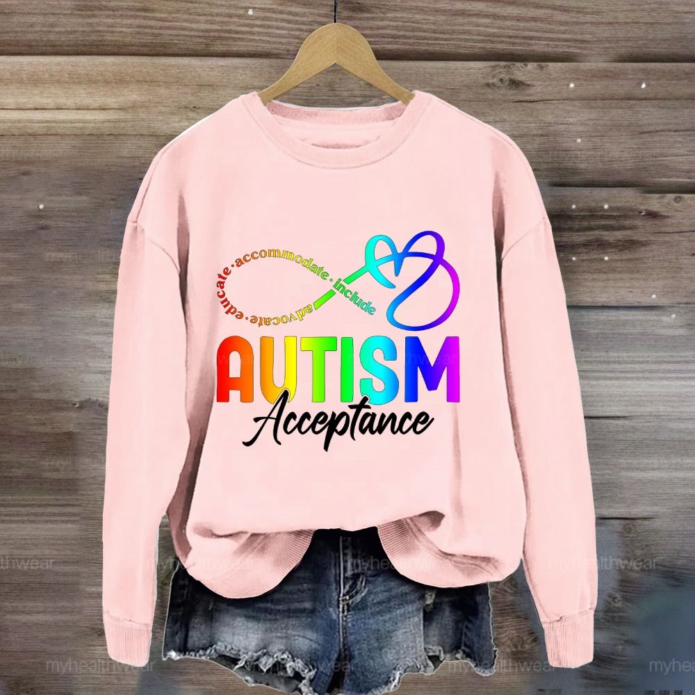 Autism Acceptance  Sweatshirt