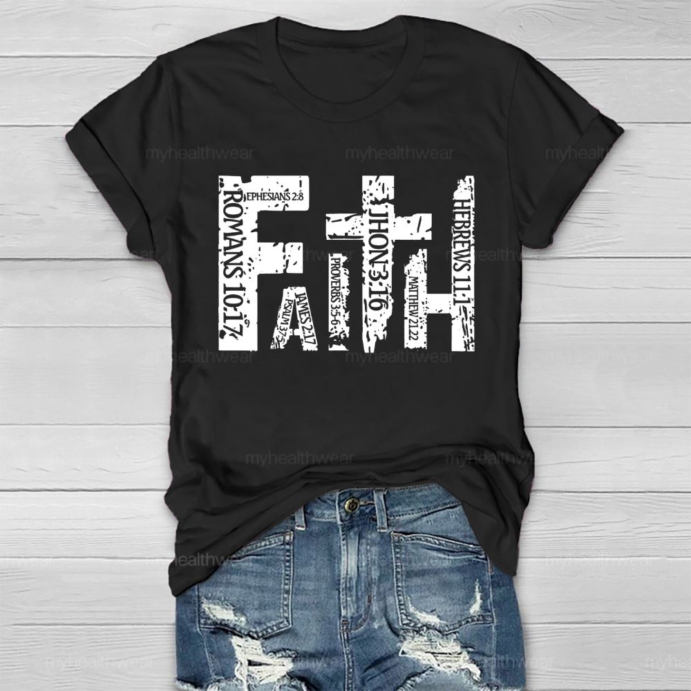 Faith Cross Healthwear T-shirt