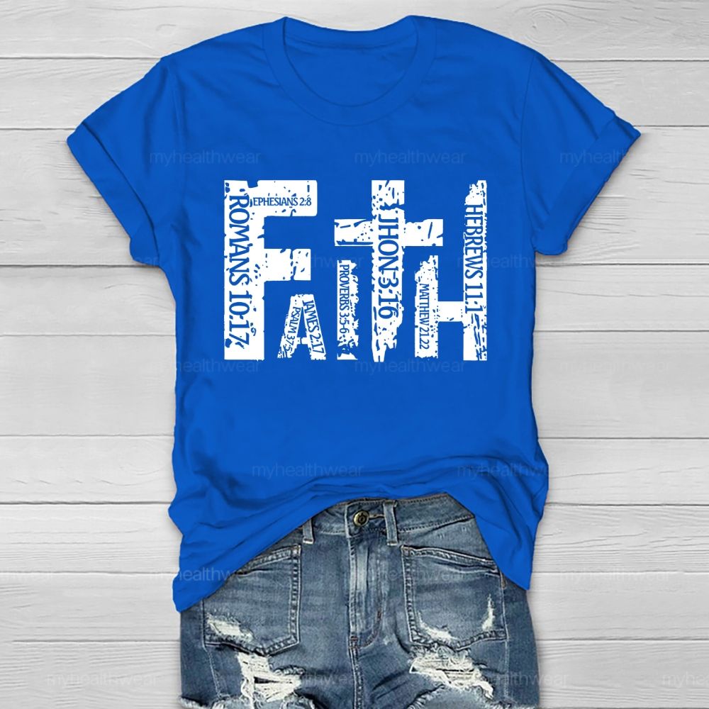 Faith Cross Healthwear T-shirt