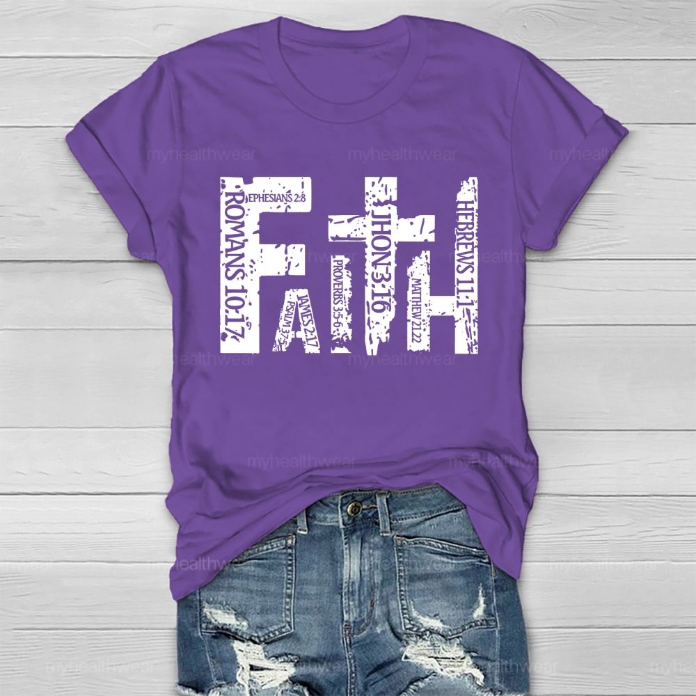 Faith Cross Healthwear T-shirt