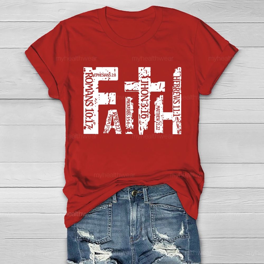 Faith Cross Healthwear T-shirt
