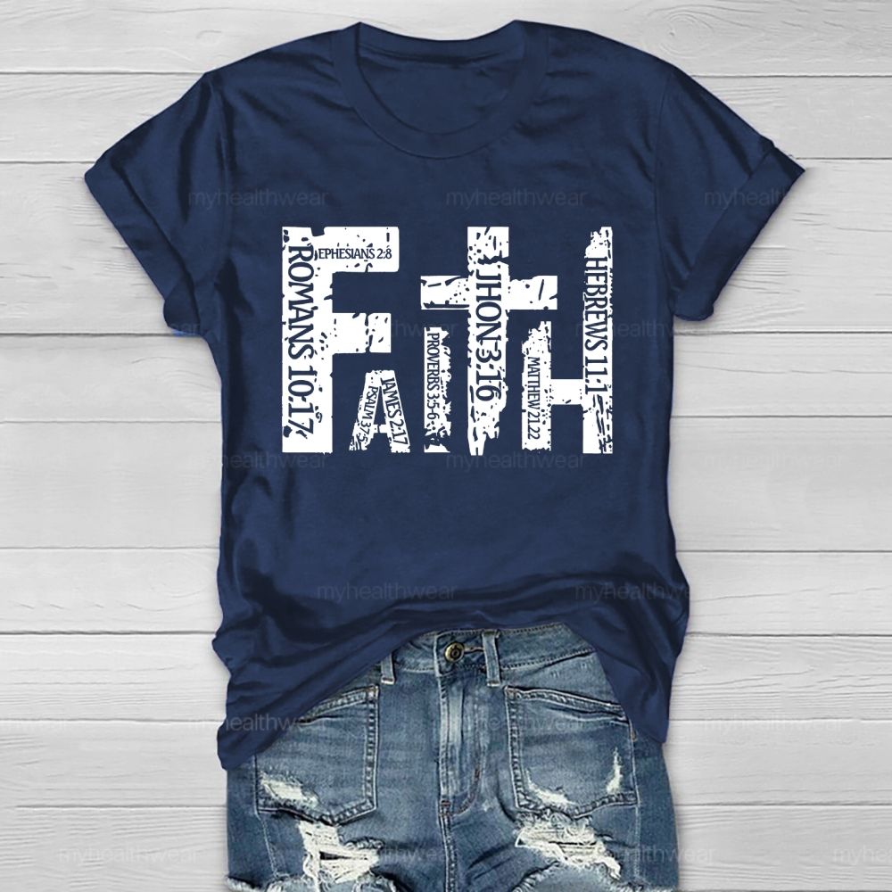 Faith Cross Healthwear T-shirt