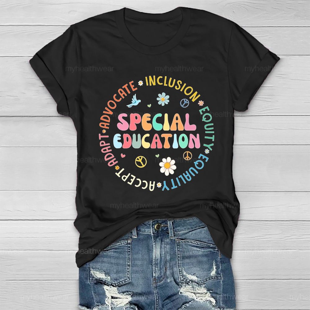 Special Education Inclusion Healthwear T-shirt