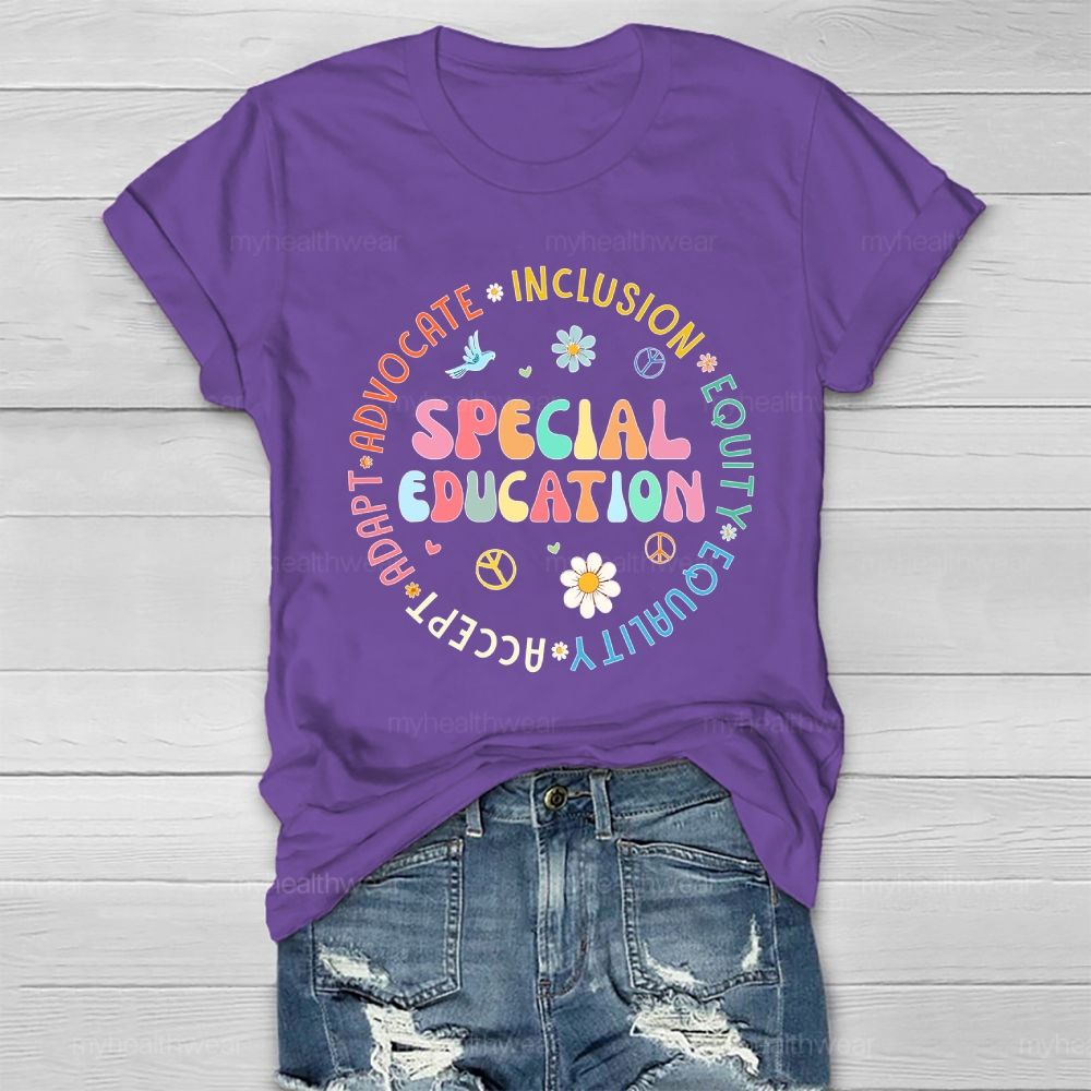 Special Education Inclusion Healthwear T-shirt
