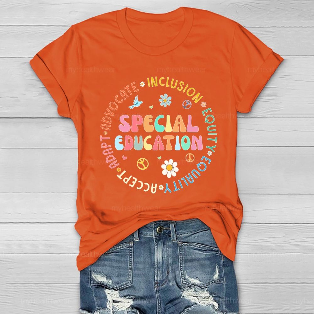 Special Education Inclusion Healthwear T-shirt