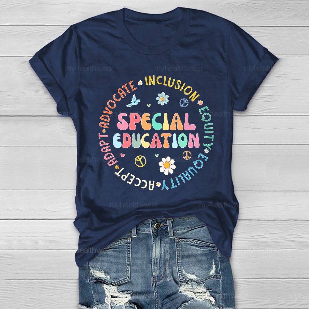 Special Education Inclusion Healthwear T-shirt