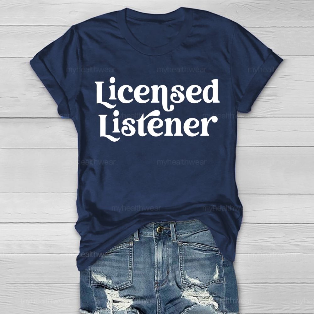 Licensed Listener Healthwear T-shirt
