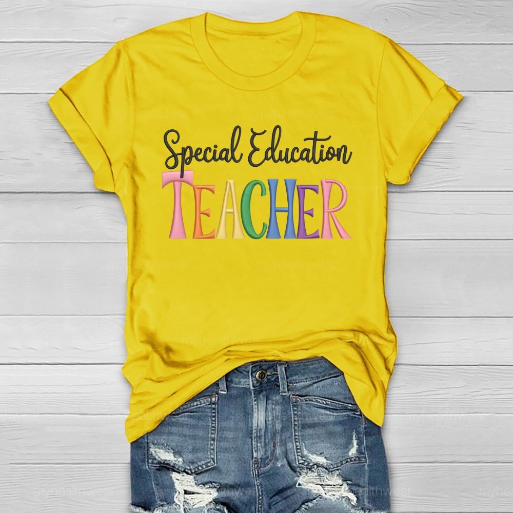 Special Education Teacher Healthwear T-shirt
