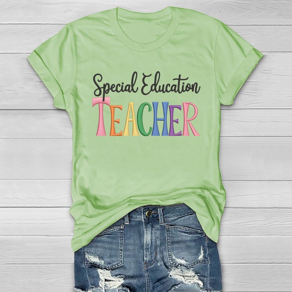 Special Education Teacher Healthwear T-shirt