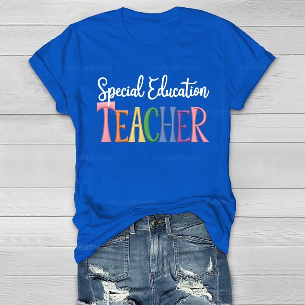 Special Education Teacher Healthwear T-shirt