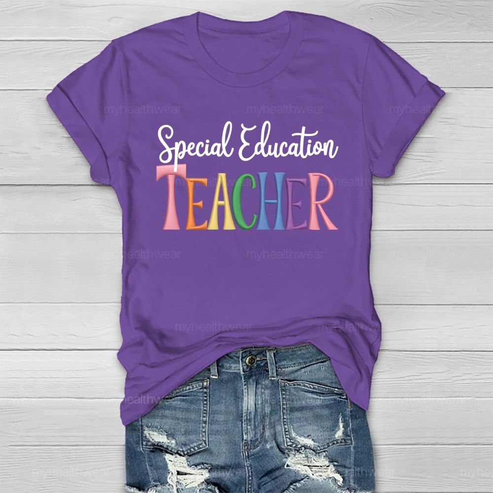 Special Education Teacher Healthwear T-shirt